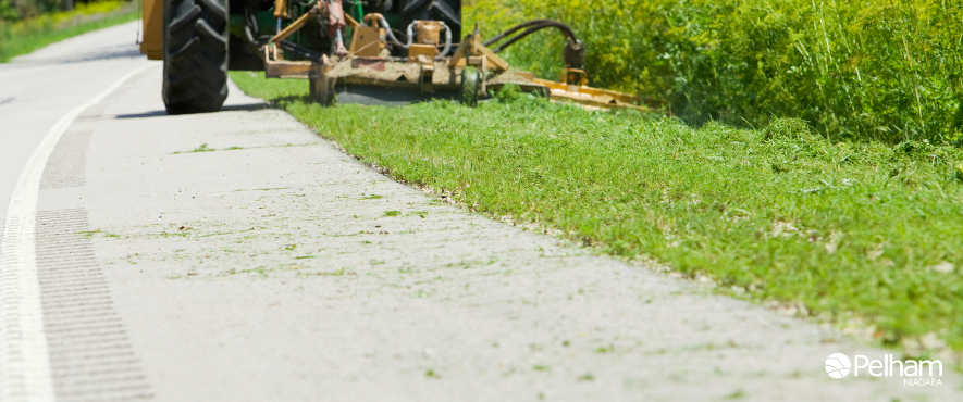 road mower